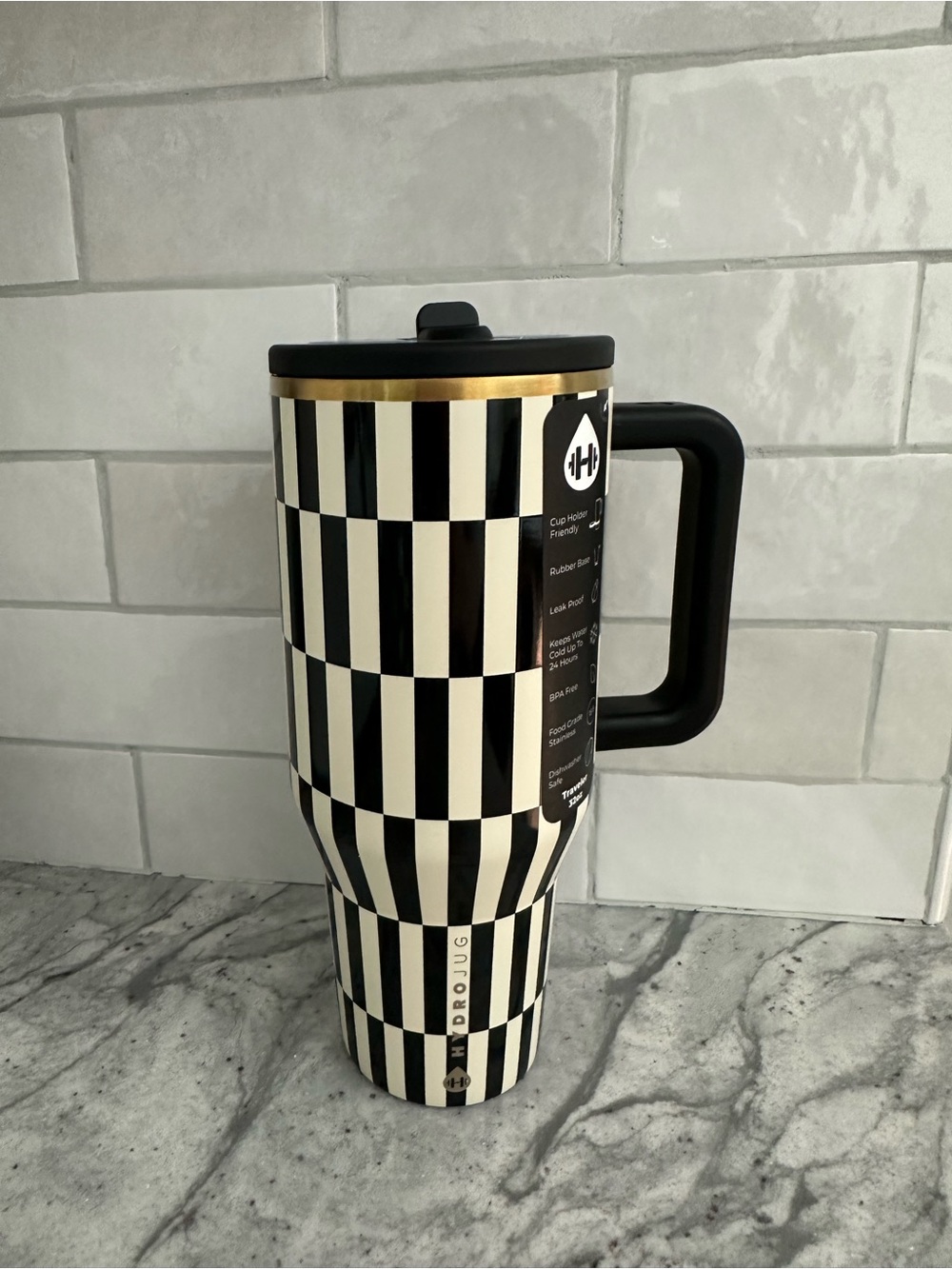 HydroJug BlackTie Traveler 32oz Tumbler